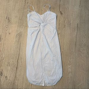 Blue and White Summer Dress